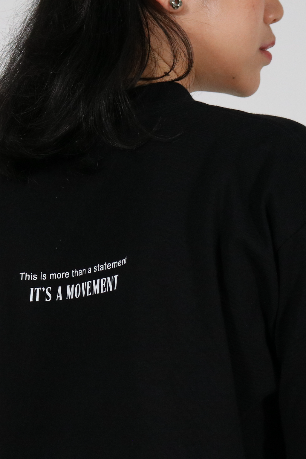 "In my Salt Era" - Oversized Black T-Shirt