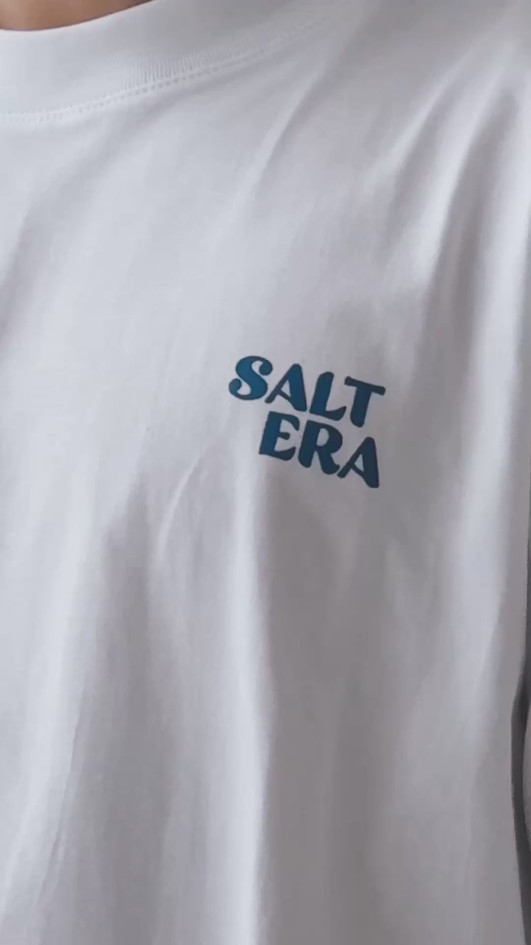 "Peace was louder" - Oversized White T-Shirt